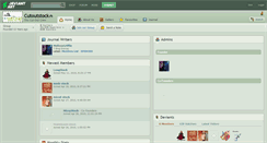 Desktop Screenshot of cutoutstock.deviantart.com