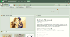 Desktop Screenshot of maiyue.deviantart.com