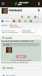 Mobile Screenshot of imboboplz.deviantart.com