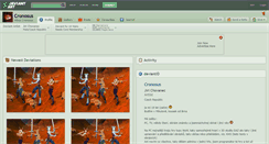 Desktop Screenshot of cronosus.deviantart.com