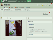 Tablet Screenshot of jess-anime.deviantart.com