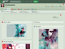 Tablet Screenshot of inthedeepdark.deviantart.com