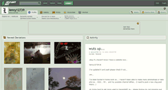 Desktop Screenshot of lenny12739.deviantart.com