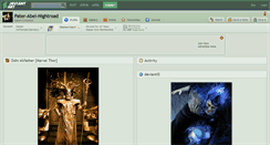 Desktop Screenshot of pater-abel-nightroad.deviantart.com
