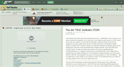 Desktop Screenshot of keirtanaka.deviantart.com