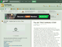 Tablet Screenshot of keirtanaka.deviantart.com