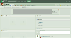 Desktop Screenshot of fly-sama.deviantart.com