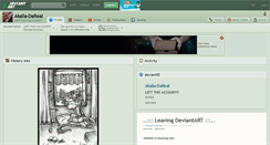 Desktop Screenshot of akaila-dareal.deviantart.com
