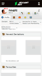 Mobile Screenshot of nouplz.deviantart.com