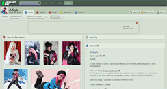 Desktop Screenshot of ji-style.deviantart.com