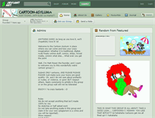 Tablet Screenshot of cartoon-asylum.deviantart.com