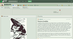 Desktop Screenshot of melallensink.deviantart.com