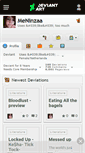 Mobile Screenshot of meninzaa.deviantart.com