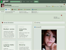 Tablet Screenshot of meninzaa.deviantart.com