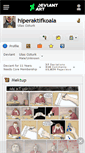 Mobile Screenshot of hiperaktifkoala.deviantart.com