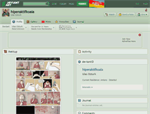 Tablet Screenshot of hiperaktifkoala.deviantart.com