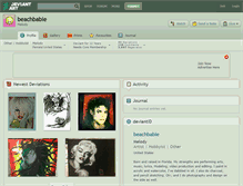 Tablet Screenshot of beachbabie.deviantart.com