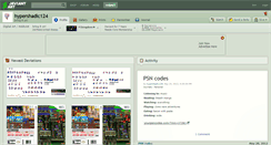 Desktop Screenshot of hypershadic124.deviantart.com