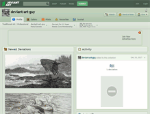 Tablet Screenshot of deviant-art-guy.deviantart.com