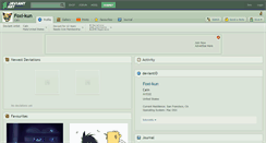 Desktop Screenshot of foxi-kun.deviantart.com