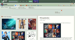 Desktop Screenshot of miirik.deviantart.com
