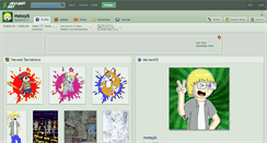 Desktop Screenshot of messyb.deviantart.com