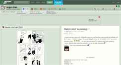 Desktop Screenshot of angor-chan.deviantart.com