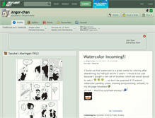 Tablet Screenshot of angor-chan.deviantart.com