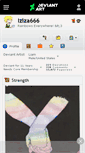 Mobile Screenshot of iziza666.deviantart.com