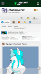 Mobile Screenshot of chaoslovers2.deviantart.com