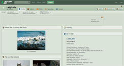 Desktop Screenshot of ladycalie.deviantart.com