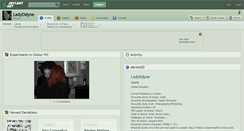 Desktop Screenshot of ladyodyne.deviantart.com
