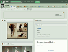 Tablet Screenshot of erotis.deviantart.com