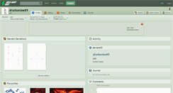 Desktop Screenshot of drunkenlee89.deviantart.com