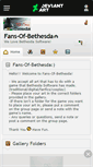 Mobile Screenshot of fans-of-bethesda.deviantart.com