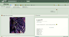 Desktop Screenshot of elzeviour.deviantart.com