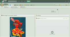 Desktop Screenshot of chibilou.deviantart.com