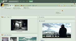 Desktop Screenshot of brice-c.deviantart.com