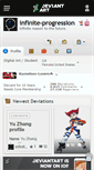 Mobile Screenshot of infinite-progression.deviantart.com