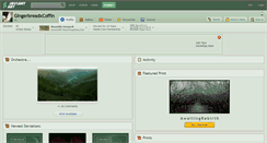 Desktop Screenshot of gingerbreadxcoffin.deviantart.com