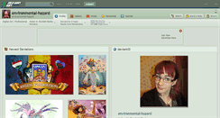 Desktop Screenshot of environmental-hazard.deviantart.com