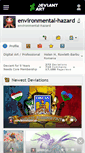 Mobile Screenshot of environmental-hazard.deviantart.com