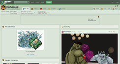 Desktop Screenshot of mechadaveo.deviantart.com