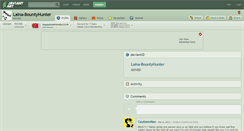 Desktop Screenshot of laina-bountyhunter.deviantart.com