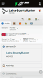 Mobile Screenshot of laina-bountyhunter.deviantart.com