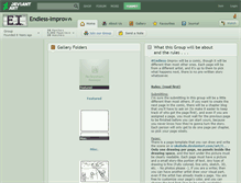Tablet Screenshot of endless-improv.deviantart.com