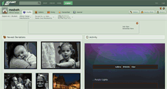 Desktop Screenshot of medveh.deviantart.com