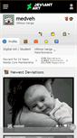 Mobile Screenshot of medveh.deviantart.com