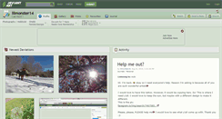 Desktop Screenshot of lilmonster14.deviantart.com