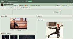 Desktop Screenshot of lady-skywalker.deviantart.com